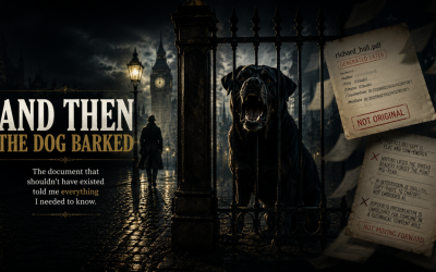 And Then The Dog Barked